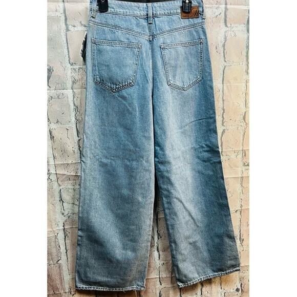 Mavi Miami Wide Flare Legs Women Jeans Size 27 100% Cotton NWT - Picture 5 of 10